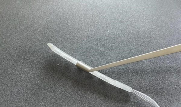 The "Falowski Forceps" have been specifically designed to help steer the placement of spinal cord stimulator paddle electrodes into the spinal canal.